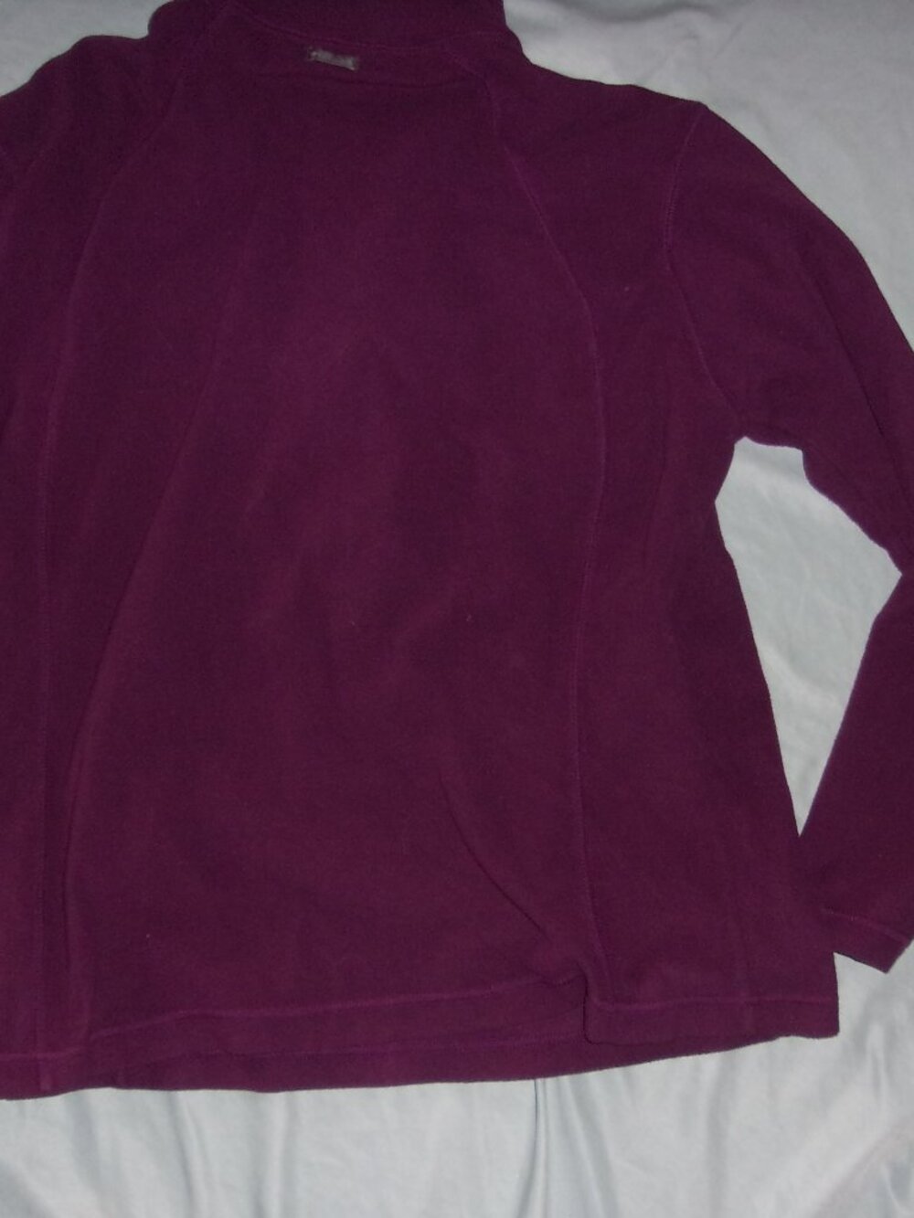 Columbia womens size extra large fleece  purple sweatshirt gorpcore